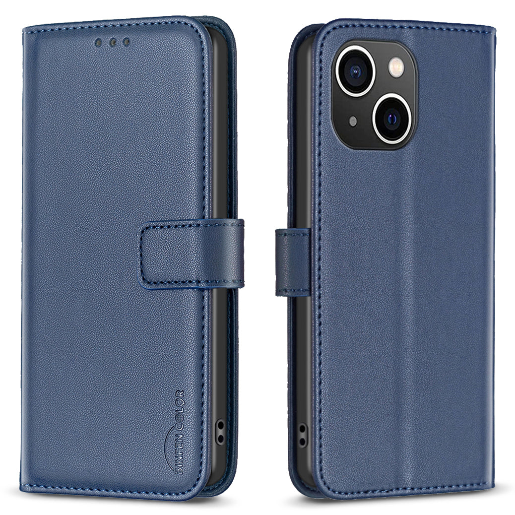BINFEN COLOR BF17 For iPhone 15 Phone Cover Stand Design Wallet TPU PU Leather Phone Case BINFEN COLOR BF17 For iPhone 15 Phone Cover Stand Design Wallet TPU PU Leather Phone Case